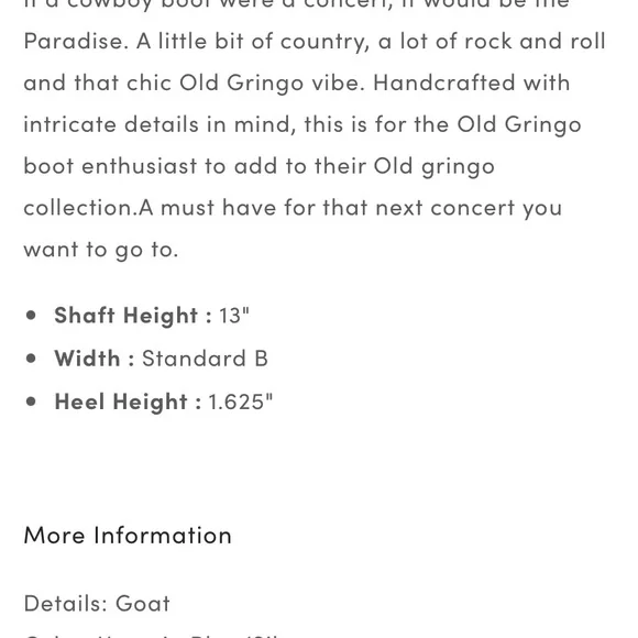 Old Gringo Paradise Vesuvio Leather Handmade Cowgirl Western Boot Womens 8.5 - Picture 14 of 14